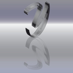 Lichtrand Buchstabe Y 2 © Xaver Klaussner