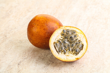 Tropical sweet and juicy Passion fruit
