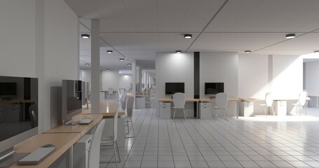 modern office interior