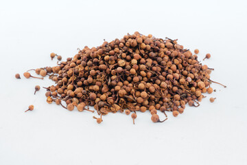 Ayurvedic Nagakesar - Ceylon over isolated white background