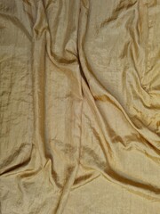 Irregular yellow cloth background
