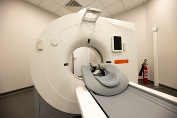 A computerised tomography (CT) scan