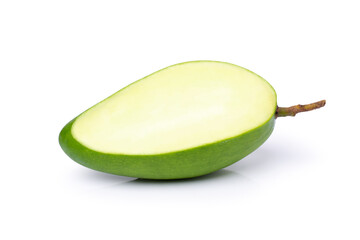 mango fruit isolated on white