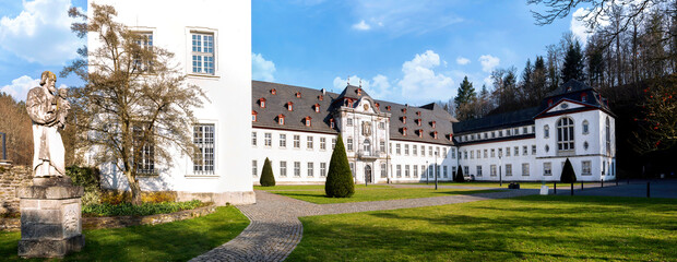 Marienstatt Abbey in Westerwald, Germany. - Abtei Marienstatt im Westerwald, Deutschland