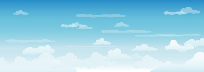 blue sky and clouds background