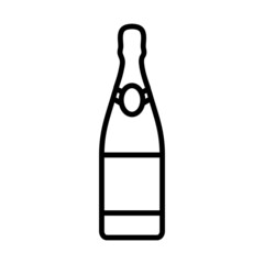 Party Champagne And Glass Icon