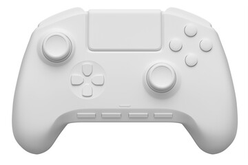 Video game joystick on white monochrome background. Concept of winner awards © Vasyl Onyskiv