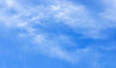 Fototapeta premium White clouds in blue sky