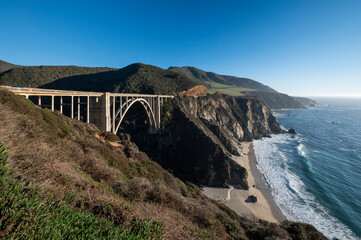 Bixby Creek Bridge on Pacific Coast Highway