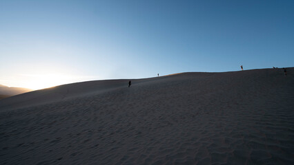 Mesquite Flat Sand Dunes in Death Valley, California
