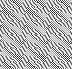 Abstract seamless geometric parallelogram lines pattern.