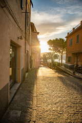 schöne Straßen Italiens