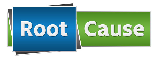 Root Cause Green Blue Horizontal 