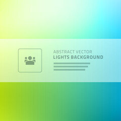 Abstract vector background for website header or banner, template, beautiful blurred lights