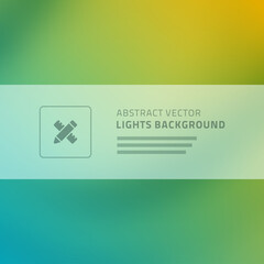 Abstract vector background for website header or banner, template, beautiful blurred lights