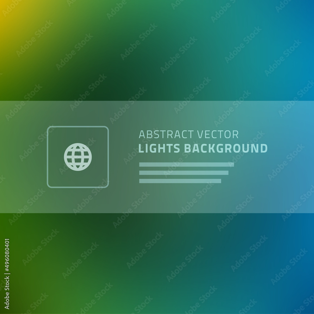 Wall mural abstract vector background for website header, banner, presentation or brochure, beautiful blurred l