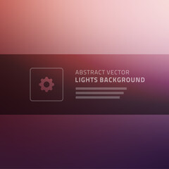 Abstract vector background for website header, banner, presentation or brochure, beautiful blurred light