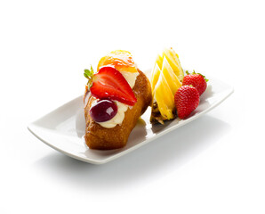 babà, pasticceria, dolce al rum, bar