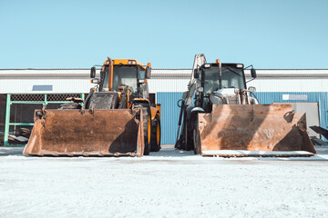 road equipment for the construction, repair and cleaning of roads, in winter