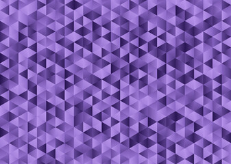 Triangle purple abstract geometric gradient background	
