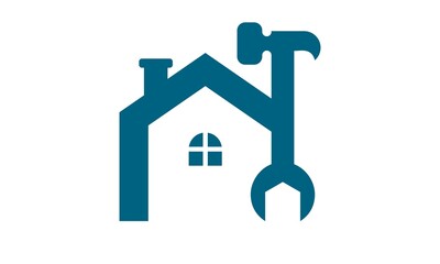 reparation building home logo vector