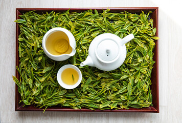 fresh fragrant sweeet cool and delicious green green tea, 신선하고 향긋하고 달콤하고 시원하고 맛있는 푸른 녹차