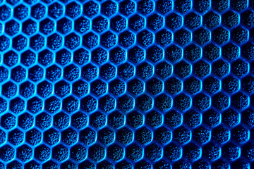 Аudio speaker grid. Grille texture of acoustic system