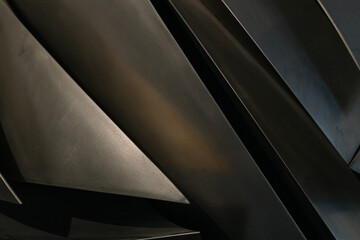 Stainless metal industrial matallic dark abstract background for modern design