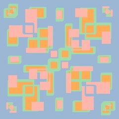 Unique abstraction. Abstract modern art. Images for albums, scrapbooking, art objects, crafts, fabrics, advertising, bloggers, screensavers, websites.