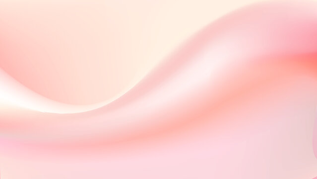 布の波のようなドレープ、優しいピンクの光と影、背景画像
