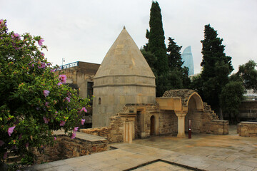 Mausoleum of Seyid Yahya Bakuvi. Baku. Azerbaijan.