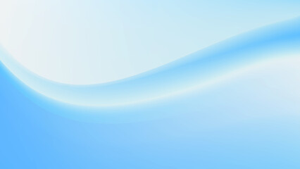 布の波のようなドレープ、優しいブルーの光と影、背景画像