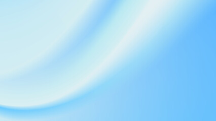 布の波のようなドレープ、優しいブルーの光と影、背景画像