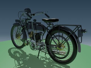 Obraz premium motocicleta Zenith Gradua