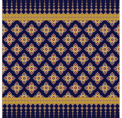 Seamless colorful chevron pattern ethnic ornamental stripes