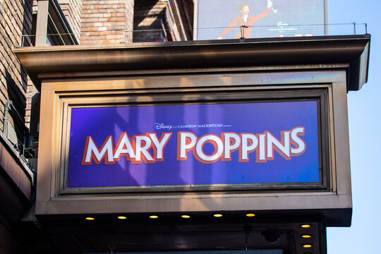 Mary Poppins The Musical in the West End of London, UK