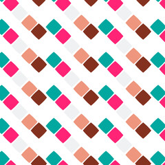 patrón con cuadrados multicolor