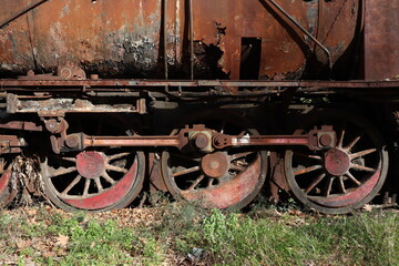 Old Train Station of Miloi in Peloponnes, Greece