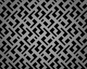 Abstract geometric pattern with stripes, lines. Seamless vector background. Black and gray ornament. Simple lattice graphic design