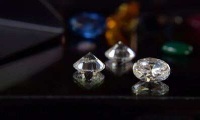 Diamonds are valuable, expensive and rare. For making jewelry	