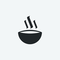  Dinner vector icon illustration sign
