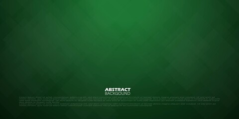 Modern background. Abstract dark green gradient design. Minimal creative background. Landing page mosaic cover. Colorful graphic. Eps10 Vector