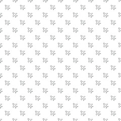 Seamless pattern with airplanes icons. Doodle airplane icons on white background. Doodle summer travel icons. Summer seamless pattern. travel icons on white background. Vacation vector pattern