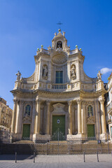 Basilica Collegiata in Catania, Italy, Sicily