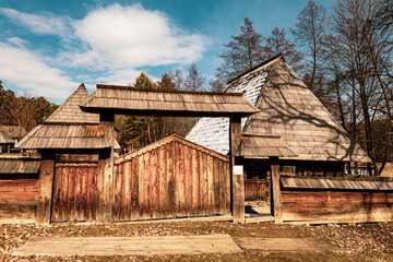 Traditional countryside house in Romania