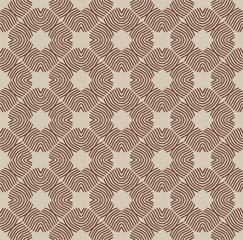 Geometric line pattern. Design template. Vector graphic illustration. Creative design. Decorative textile seamless pattern. 