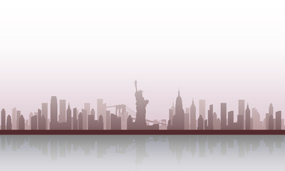 Fototapeta premium Frame [New York City]