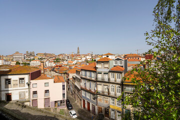 The panorama of Porto, Portugal