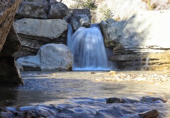 waterfall in the forest