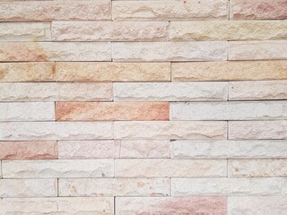 colorful square stone wall.